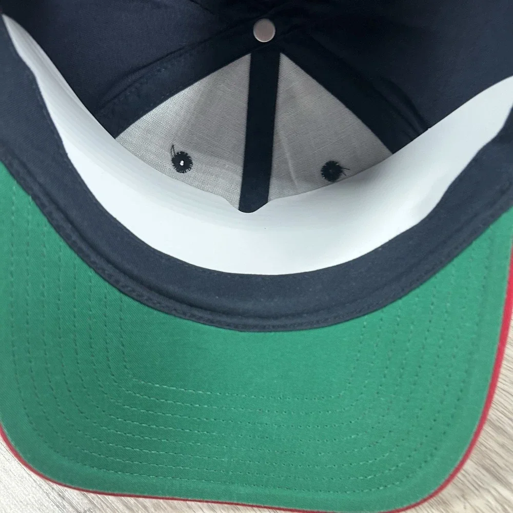 VTG Atlanta Braves Snapback Hat MLB Baseball Twins‎ Enterprise Blue Red Cap